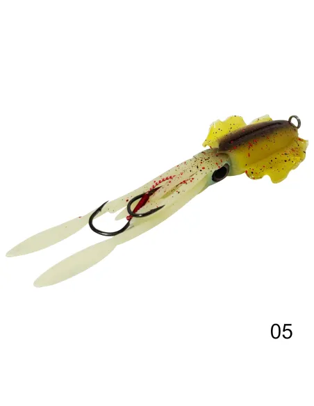 Señuelo Kolpo Squid Soft para trolling con cuerpo luminoso Home