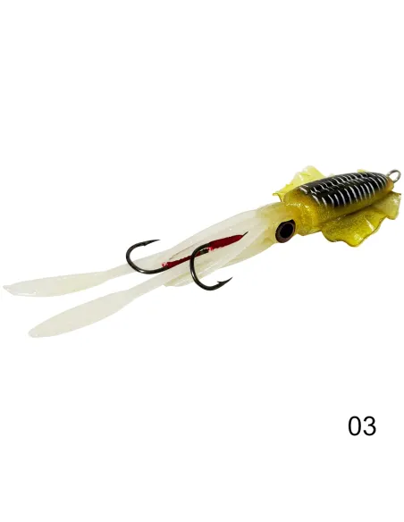Señuelo Kolpo Squid Soft para trolling con cuerpo luminoso Home