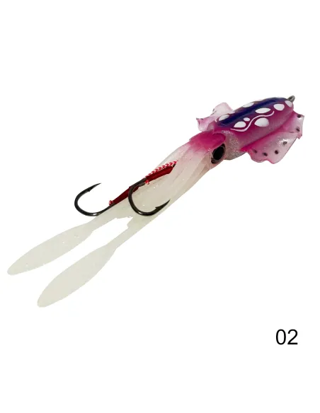 Señuelo Kolpo Squid Soft para trolling con cuerpo luminoso Home