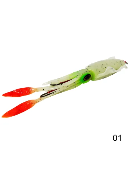 Señuelo Kolpo Squid Soft para trolling con cuerpo luminoso Home