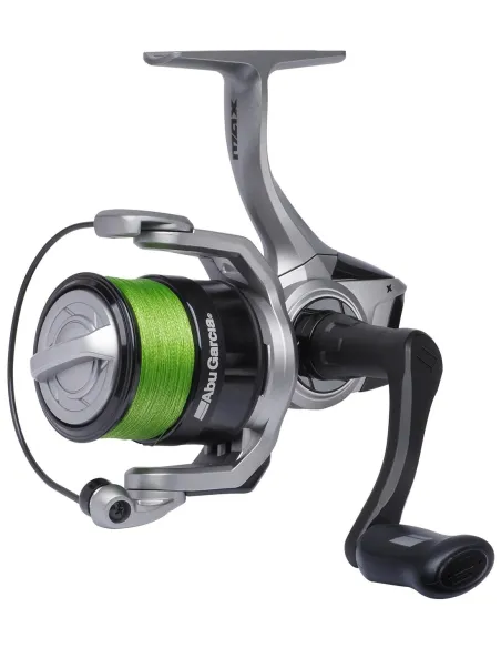 Carrete giratorio Abu Garcia Max X con línea Mulinelli da Spinning Abu Garcia