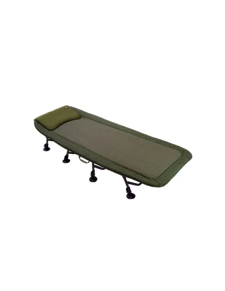 Cama para pesca de carpas Carp Spirit con reposacabezas acolchado de Magnum Fishing Bed XL-8 Leg Evo