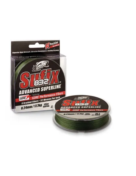 Sufix Braided 832 Advanced Superline Sufix Braided