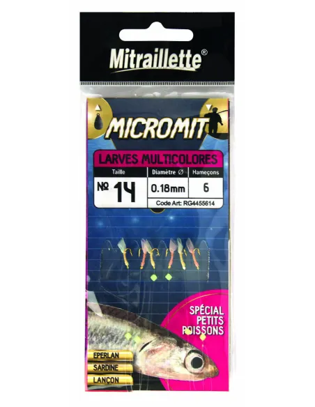 Señuelo de pesca Sabiki Ragot Micromit Larva 3,5 Gr