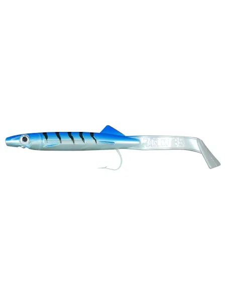 Señuelos de pesca de silicona Ragot Raglou Tiger 30 Gr