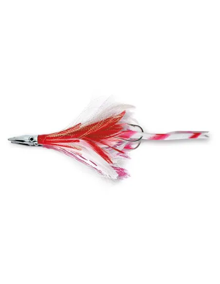 Pluma artificial de azabache de diamante Williamson de Traina con tira sónica de 23 g de Traina Williamson