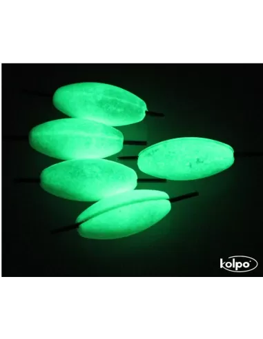 Flotter Zatterini da Pesca Galleggianti Super Fluo Intercambiabili Luminous