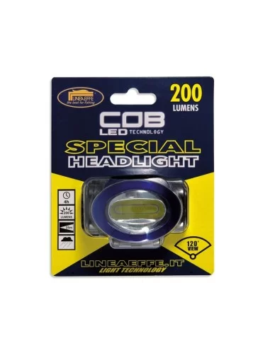 Lampada Frontale 3 Watt Cob Led