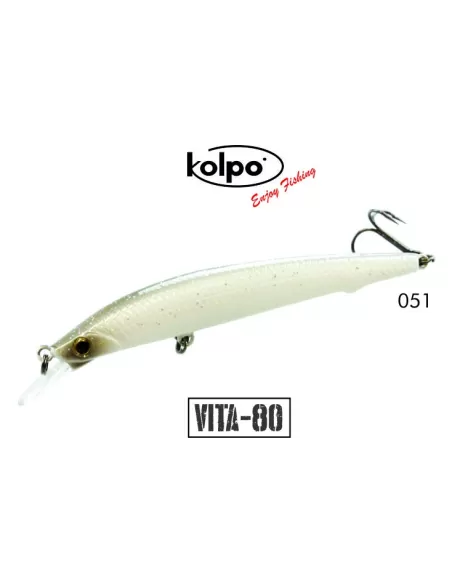 kit 3 Artificiali Minnow Vita Kolpo 80 mm 6 grammi Sinking 