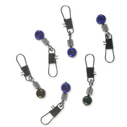 Lineaeffe Ledger Beads Conexión deslizante con mosquetón 10 piezas