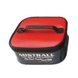 Mistrall Peat Waterproof Hard Bag for Fishing Equipment 23x23x10 cm