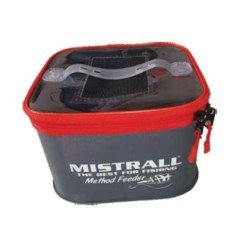Mistrall Peat Waterproof Hard Bag for Fishing Equipment 24x24x15 cm