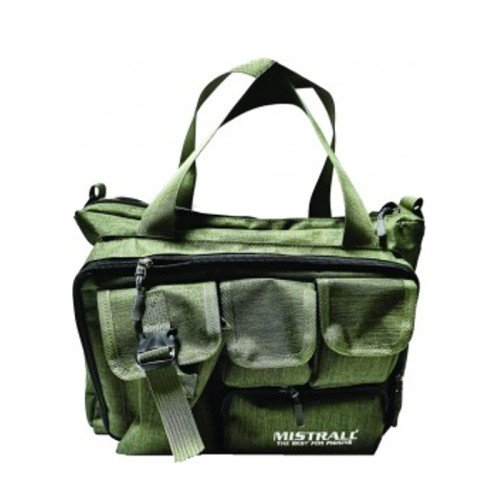 Mistrall Bag Holder Accesorios de Pesca SH14 Green Multi Pocket Mistrall