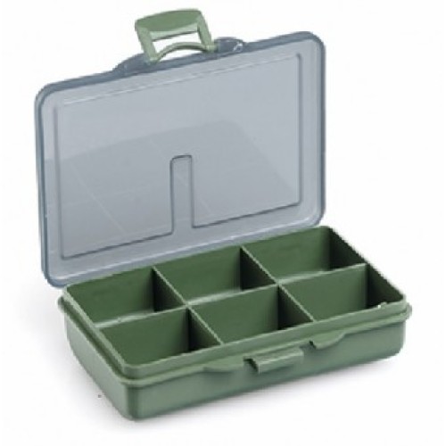 Mistrall Box 6 compartimentos para accesorios y piezas pequeñas de pesca Mistrall