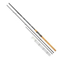 Mistrall Stratus Method Feeder Carbon Fishing Rod 3 Polos intercambiables