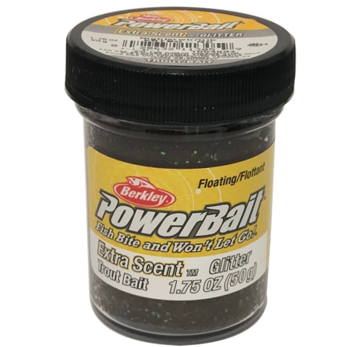 Berkley Powerbait Glitter Trout Bait Extra Scent Pasta Trote Nightcrawler con Glitter Berkley