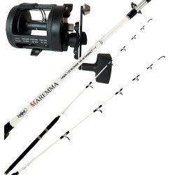 Coastal Trolling Combo with Rod and Rotating Reel