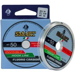 Smart Fluorocarbon 50 mt Totally Invisible Ideal for Terminals