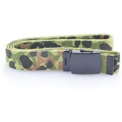 Cotton camouflage belt