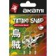 Akami Tataki Snap Con Ronda Abalorio 6 pz Akami