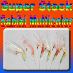 Stock Sabiki shrimp multicolor