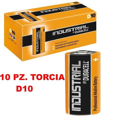 Pilas alcalinas Duracell Procell 10 D Industrial Duracell