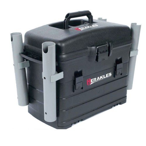 Herakles Case Area Tackle Box with Barrel Carrier and Minuteria Door Boxes Herakles spinning - Pescaloccasione