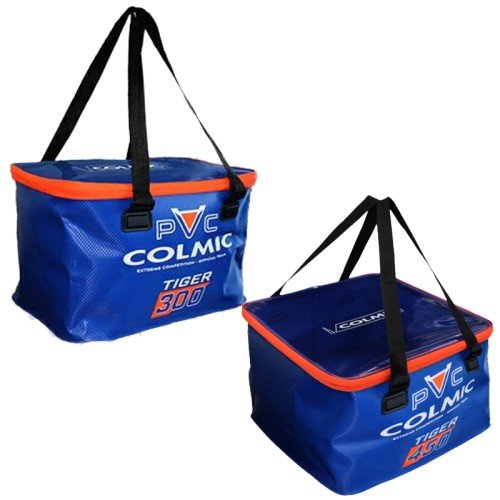 Colmic Tiger bolsas de pvc soporte de equipo apertura transparente Colmic