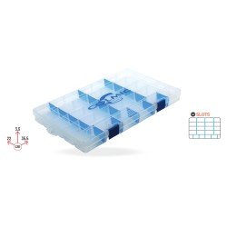Caja de accesorios modular Colmic Horizon Boxe 405 22x3,5x35,5 cm