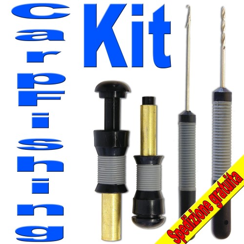 Micro aguja boilies kit, taladro y reggi Lineaeffe