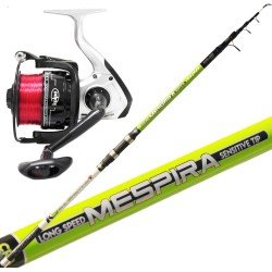Super Combo Surfcasting Reed Reel and Wire