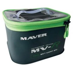 Maver Mega Bait Worm Bad Bag en Eva Door Baits Perforated Lid