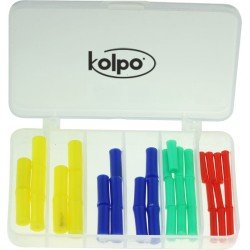Flotando tamaños caja con 40 piezas seguro nudo Kolpo