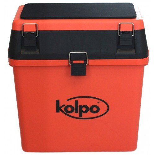 Cesta con asiento accesorios y correa Kolpo Orange Kolpo