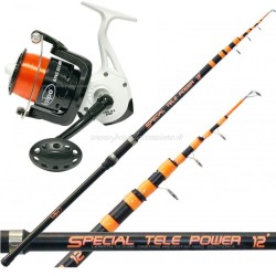 Kolpo Kit Fishing Surfing Fund Telescopic Reed Reel with Wire