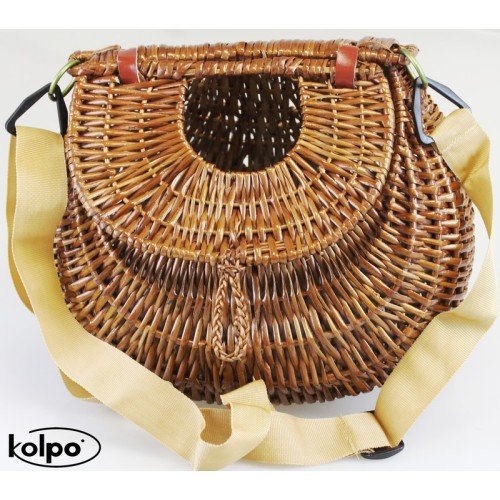 Large capacity basket Wicker fishing Kolpo Kolpo