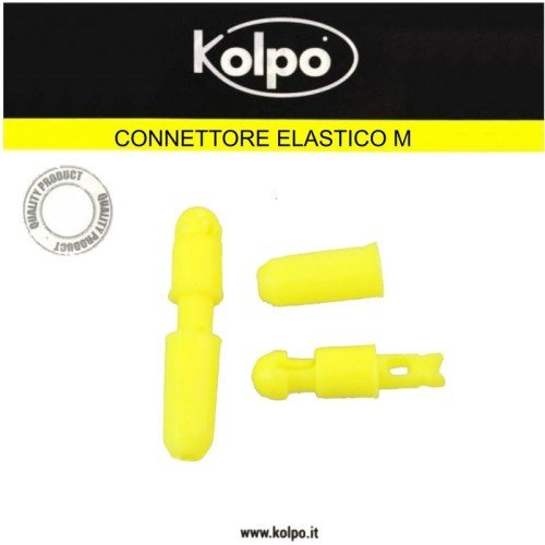 Conector elástico M Kolpo 2 PCs Kolpo