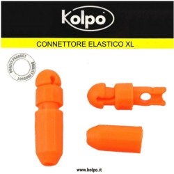 Conector elástico XL Kolpo 2 piezas
