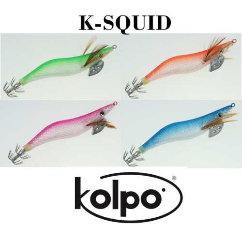 K-flare effect silk Kolpo squid squid jigs Kolpo