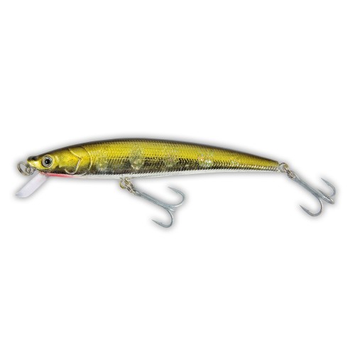 Lineaeffe Crystal Minnow Artificial Spinning Train Coast Negro Amarillo Lineaeffe