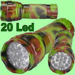 20 Led flashlight camouflage