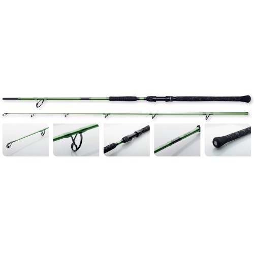 Cañas MADCAT Green Deluxe Bagre 2 Tramos 150-300 gr Madcat - Pescalocasione