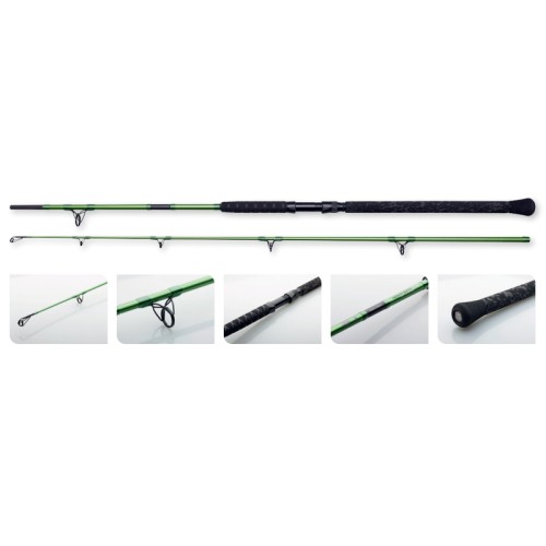 Cañas MADCAT Green Heavy Duty Bagre 2 Tramos 200-400 gr Madcat - Pescalocasione