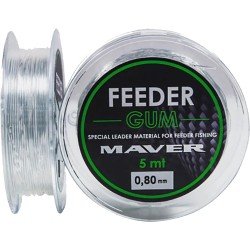 Maver Feeder Gum Hilo Elástico para Pesca Feeder 5 mt