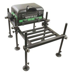 Mistrall Fishing Bench with Professional Seatbox Platform