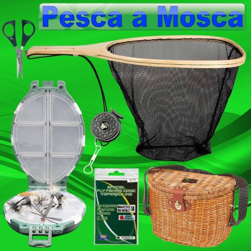 Kit de pesca con mosca Altro