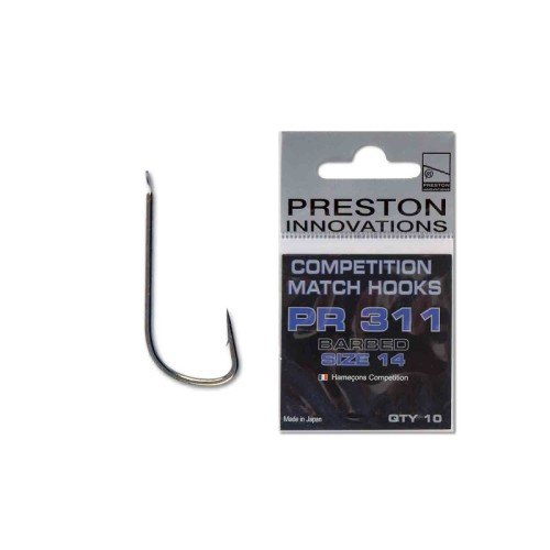 Preston PR311 Micro Barb ganchos de pescados Preston