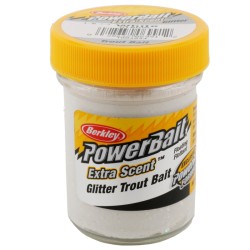Berkley Powerbait Glitter Trout Cebo Trucha Blanca Bateador para Trucha