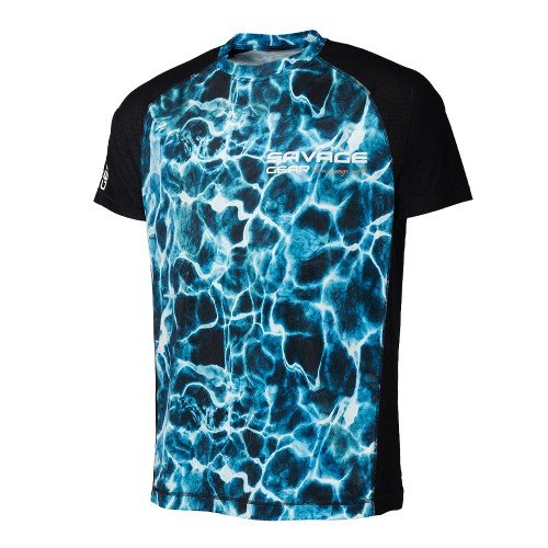 Camiseta Savage Marine UV Muy cómoda con protección UV Savage Gear - Pescaloccasione