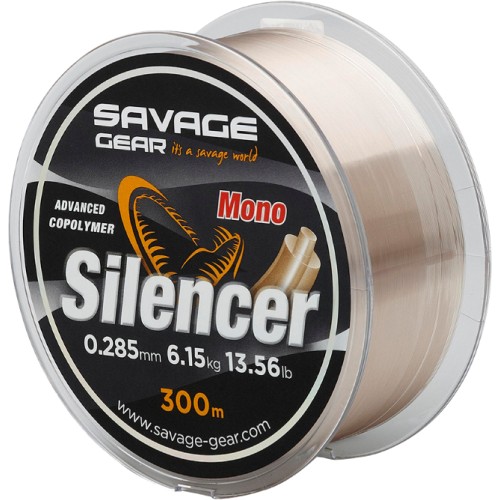 Savage Gear Silencer Mono 150 mt Monofilamento giratorio de baja elasticidad Savage Gear - Pescaloccasione